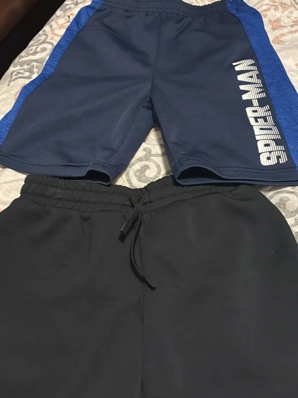 Assorted Boys' Active Shorts - Blue, Black, Gray, Tan